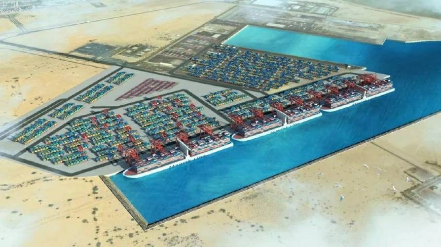龙湾镇埃及苏赫纳第二集装箱码头项目